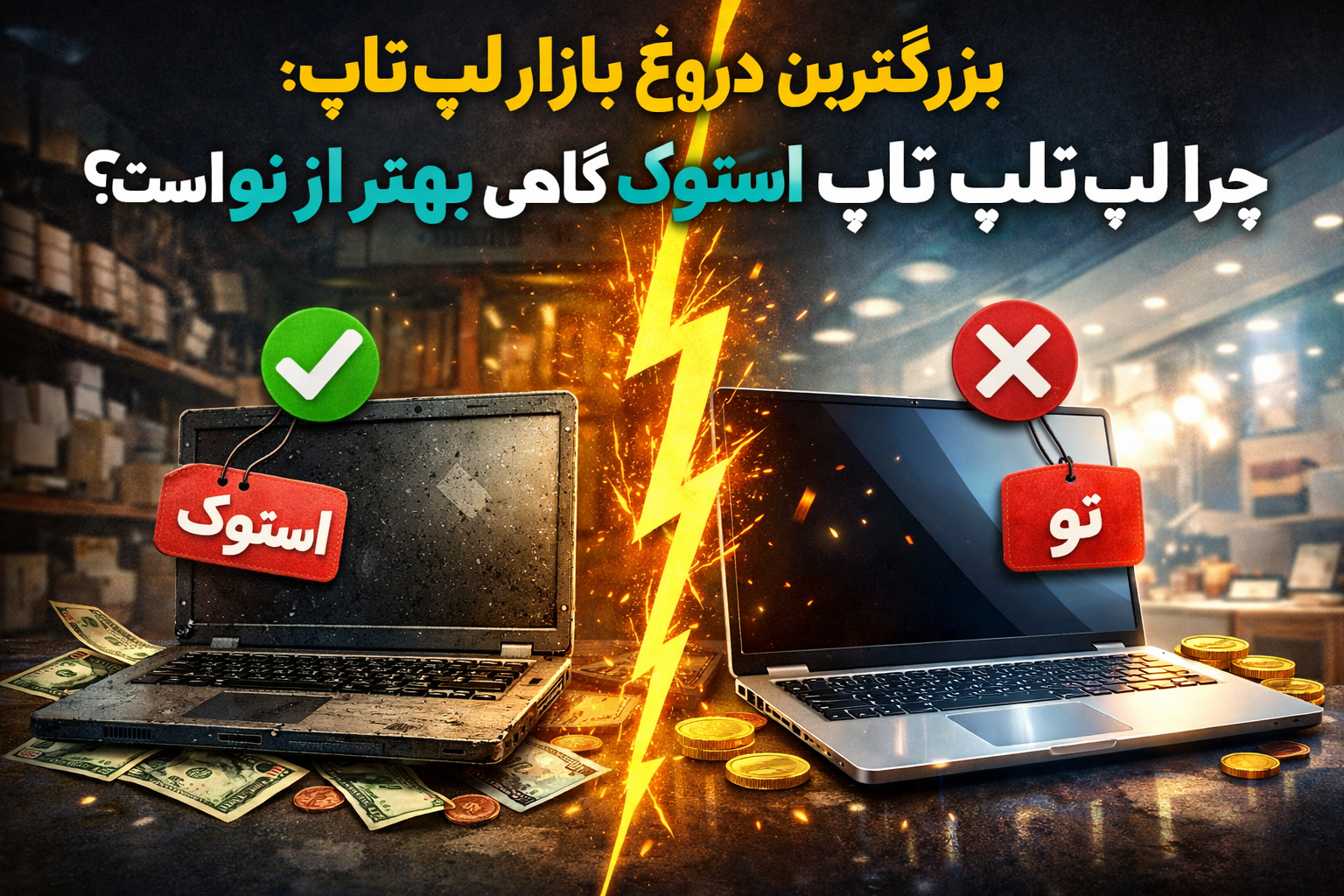 لپ تاپ استوک