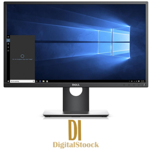Dell P2417H Monitor | 24″ IPS | Full HD | HDMI | DisplayPort | مانیتور استوک اداری و طراحی