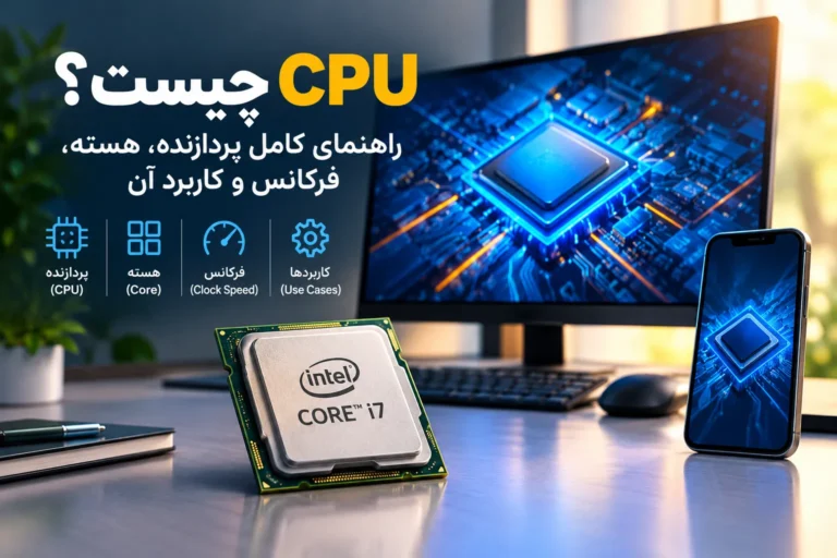 CPU چیست؟ راهنمای کامل پردازنده، هسته، فرکانس و کاربرد آن